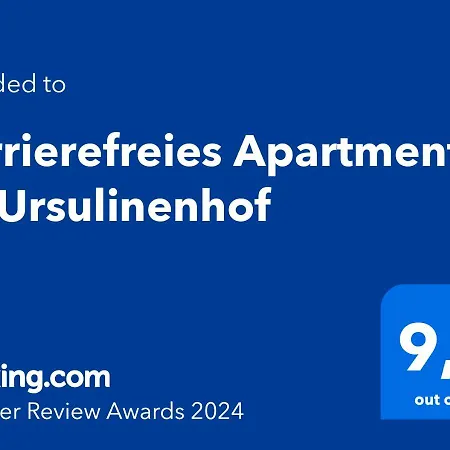 Barrierefreies Ursulinenhof Apartment